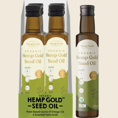 Organic Hemp Gold Seed Oil 6x250ml