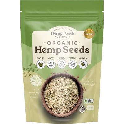 Organic Hemp Seeds Hulled 114g