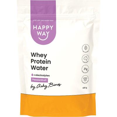 Ashy Bines Whey Protein Water Passionfruit 420g