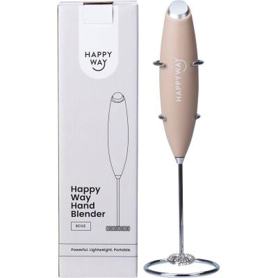 Hand Blender Beige with Stand