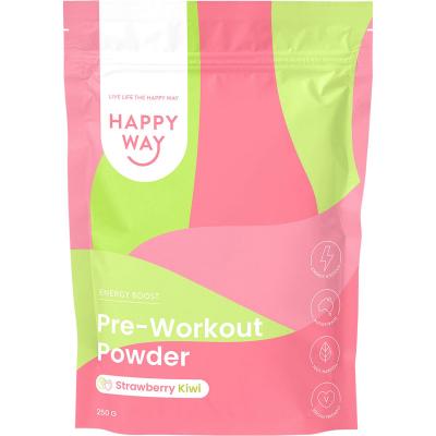 Pre-Workout Powder Strawberry Kiwi 250g