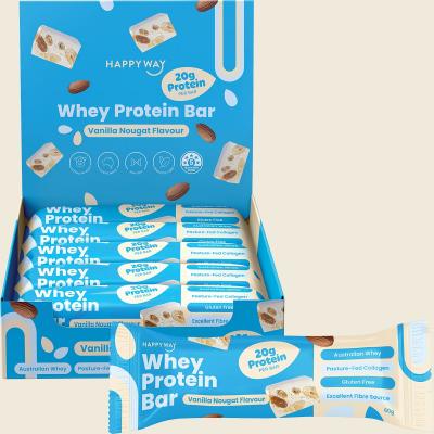 Whey Protein Bar Vanilla Nougat 10x60g