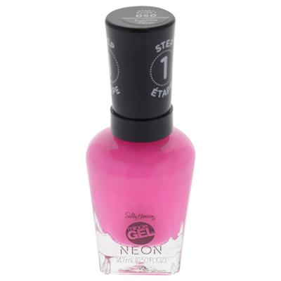 Sally Hansen Miracle Gel Neon - 050 Fuchsia Fever For Women 0.5oz