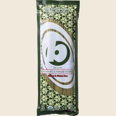 Organic Brown Rice & Wakame Noodles 250g