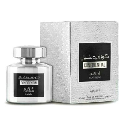 Lattafa Confidential Platinum Man Eau De Parfum 100ml