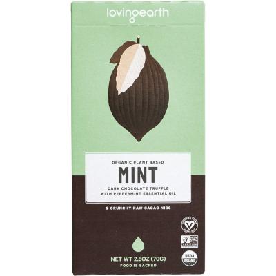 Mint Dark Chocolate Truffle Peppermint Essential Oil 11x80g