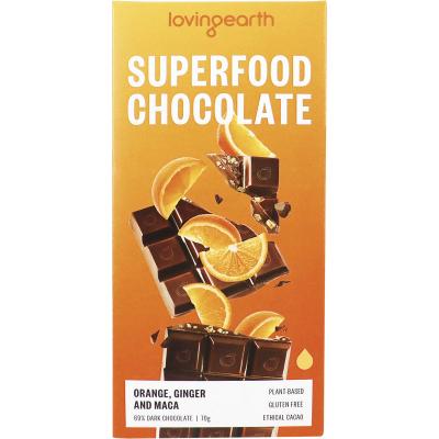 Superfood Chocolate Orange, Ginger & Maca 11x70g