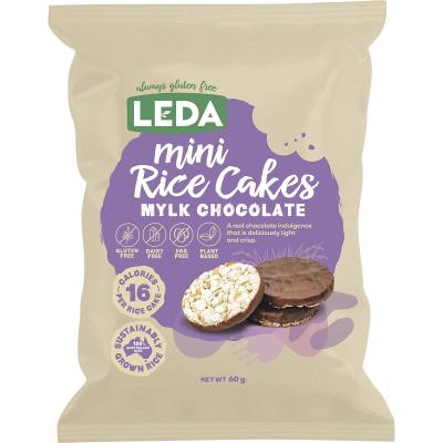 Mini Rice Cakes Mylk Chocolate 6x60g