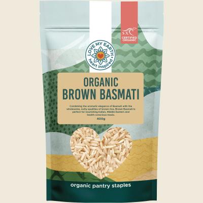 Organic Brown Basmati Rice 400g