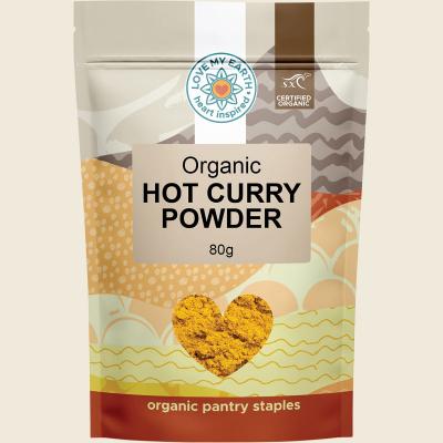 Organic Hot Curry Powder 80g