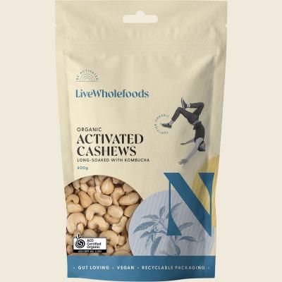 Organic Activated Cashews 600g