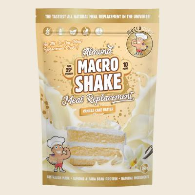 Almond Macro Shake Meal Replacement Vanilla Cake Batter 560g