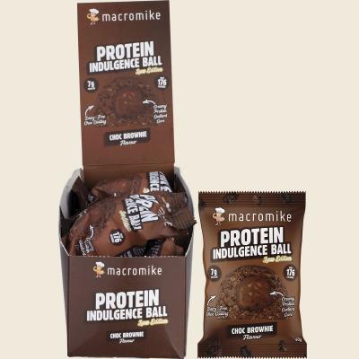 Protein Indulgence Ball Choc Brownie 12x40g