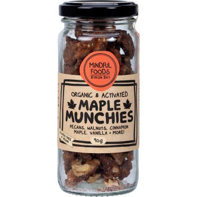 Maple Munchies Organic & Activated 90g