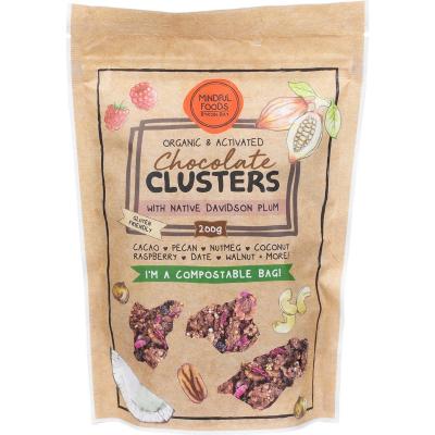 Chocolate Clusters Davidson Plum Organic & Activated 200g