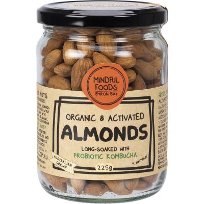 Almonds Organic & Activated 225g