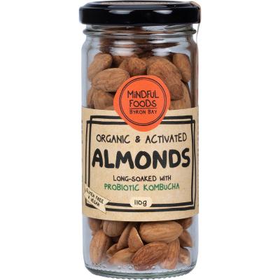 Almonds Organic & Activated 110g