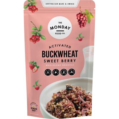Activated Buckwheat Granola Sweet Berry 270g