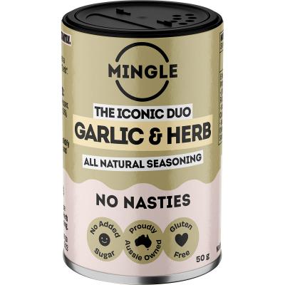 Garlic & Herb All Natural Seasoning 5x50g