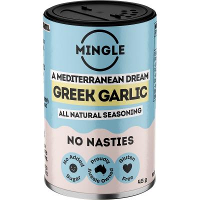 Greek Garlic All Natural Seasoning 5x45g