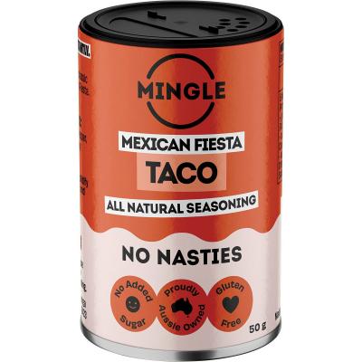 Mexican Fiesta Taco All Natural Seasoning 5x50g