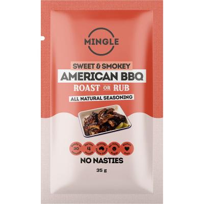 American BBQ Roast Or Rub All Natural Seasoning 12x35g