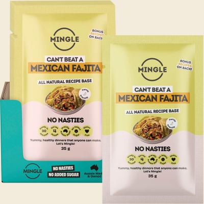 Mexican Fajita All Natural Recipe Base 12x35g