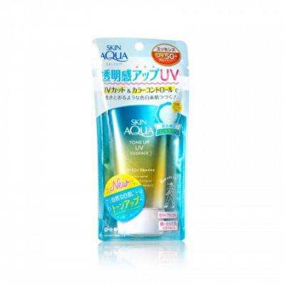 Rohto Skin Aqua Tone Up UV Essence - # Mint Green 80g