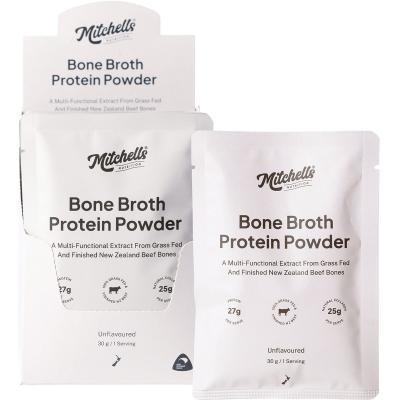 Bone Broth Protein Powder Unflavoured 10x30g