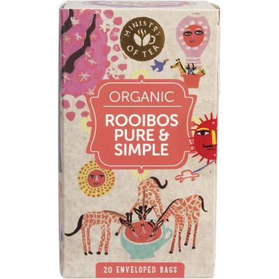 Organic Rooibos Pure & Simple Tea Bags 20pk