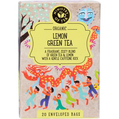Organic Lemon Green Tea Bags 20pk