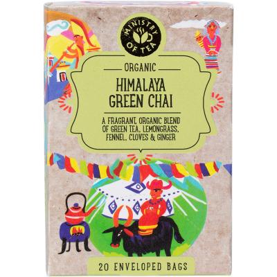 Organic Himalaya Green Chai Tea Bags 20pk