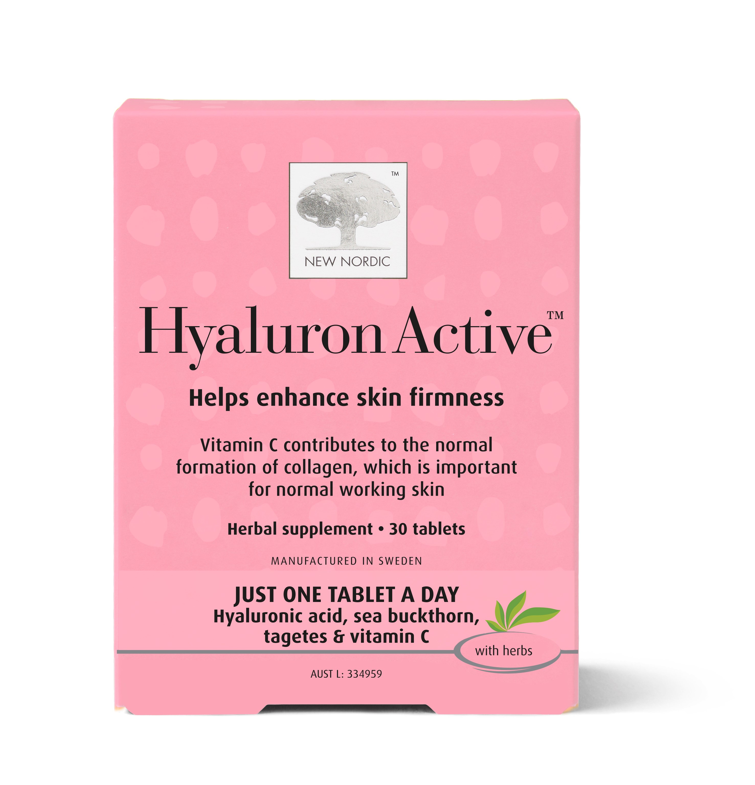 New Nordic Skin Care Hyaluron Active 30t