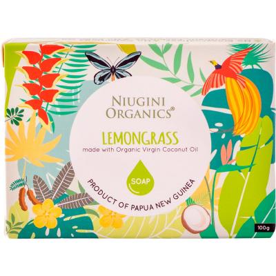 Virgin Coconut Oil Soap Lemongrass 100g