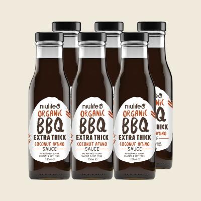 Organic Coconut Amino Sauce Extra Thick BBQ 6x250ml Organic Coconut Amino Sauce Extra Thick BBQ 6x250ml