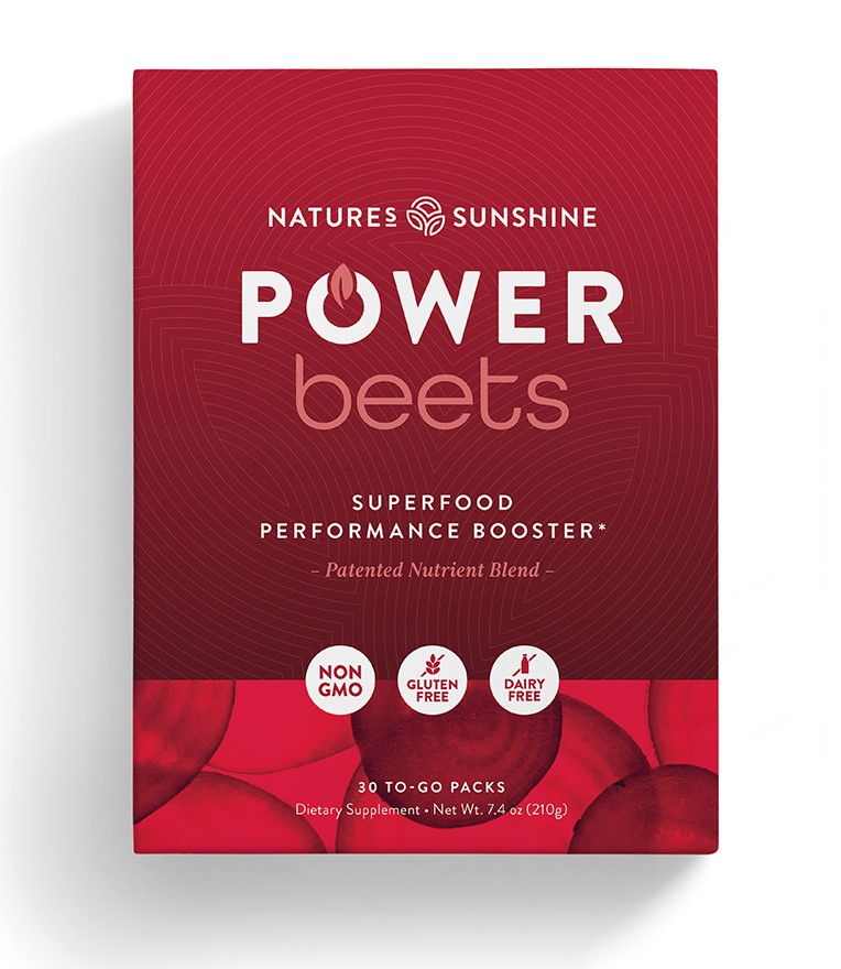 Nature's Sunshine Power Beets Performance Booster 30s
