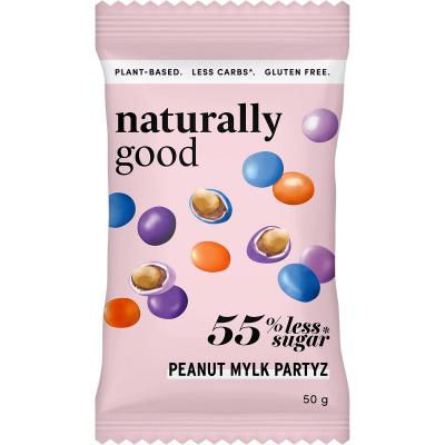 Peanut Mylk Partyz 55% less sugar 10x50g