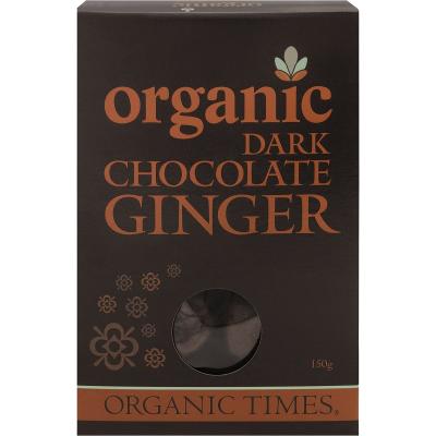 Dark Chocolate Ginger 150g