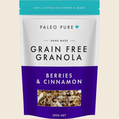 Organic Grain Free Granola Berries & Cinnamon 300g