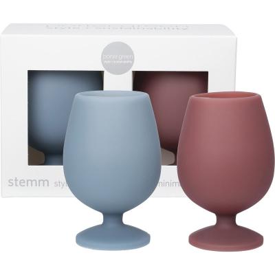 Stemm Silicone Wine Glass Set Falkirk 2x250ml