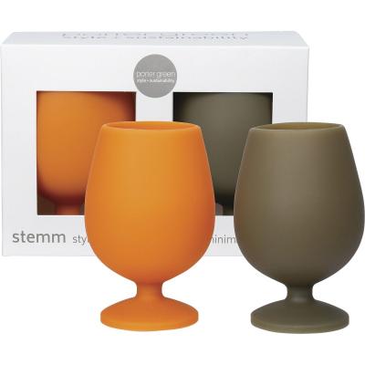 Stemm Silicone Wine Glass Set Chepstow 2x250ml