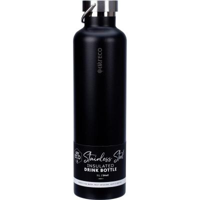 Insulated Stainless Steel Bottle Onyx 1L