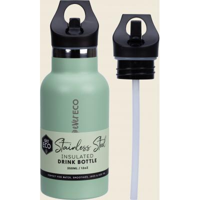 Insulated Stainless Steel Bottle Sage Sip Lid 350ml