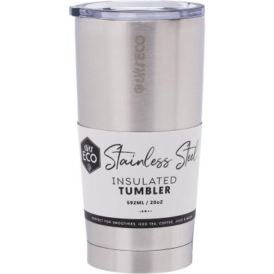 Insulated Tumbler Brushed Stainless Steel 592ml