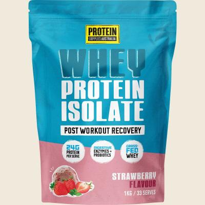 WPI Whey Protein Isolate Strawberry 1kg