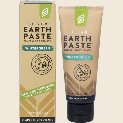 Earthpaste Toothpaste with Silver Wintergreen 113g