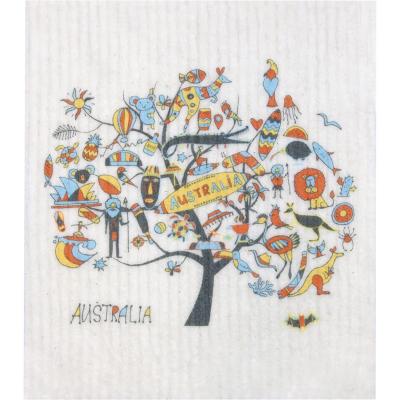 100% Compostable Sponge Cloth Australia Tree