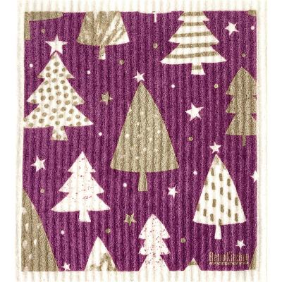 100% Compostable Sponge Cloth Christmas Trees