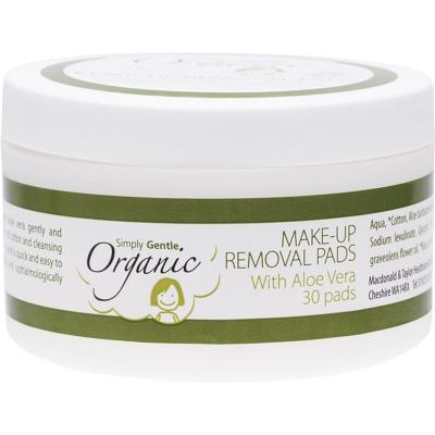 Make-Up Removal Pads with Aloe Vera 30pk