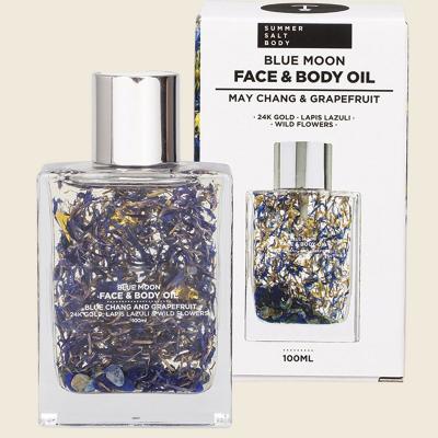 Face & Body Oil 24K Gold Blue Moon Lapis Lazuli 100ml